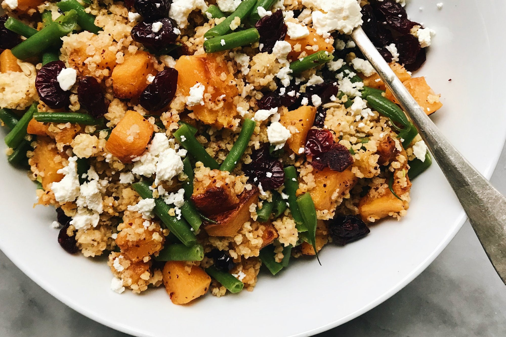 Warm Harvest Millet Salad