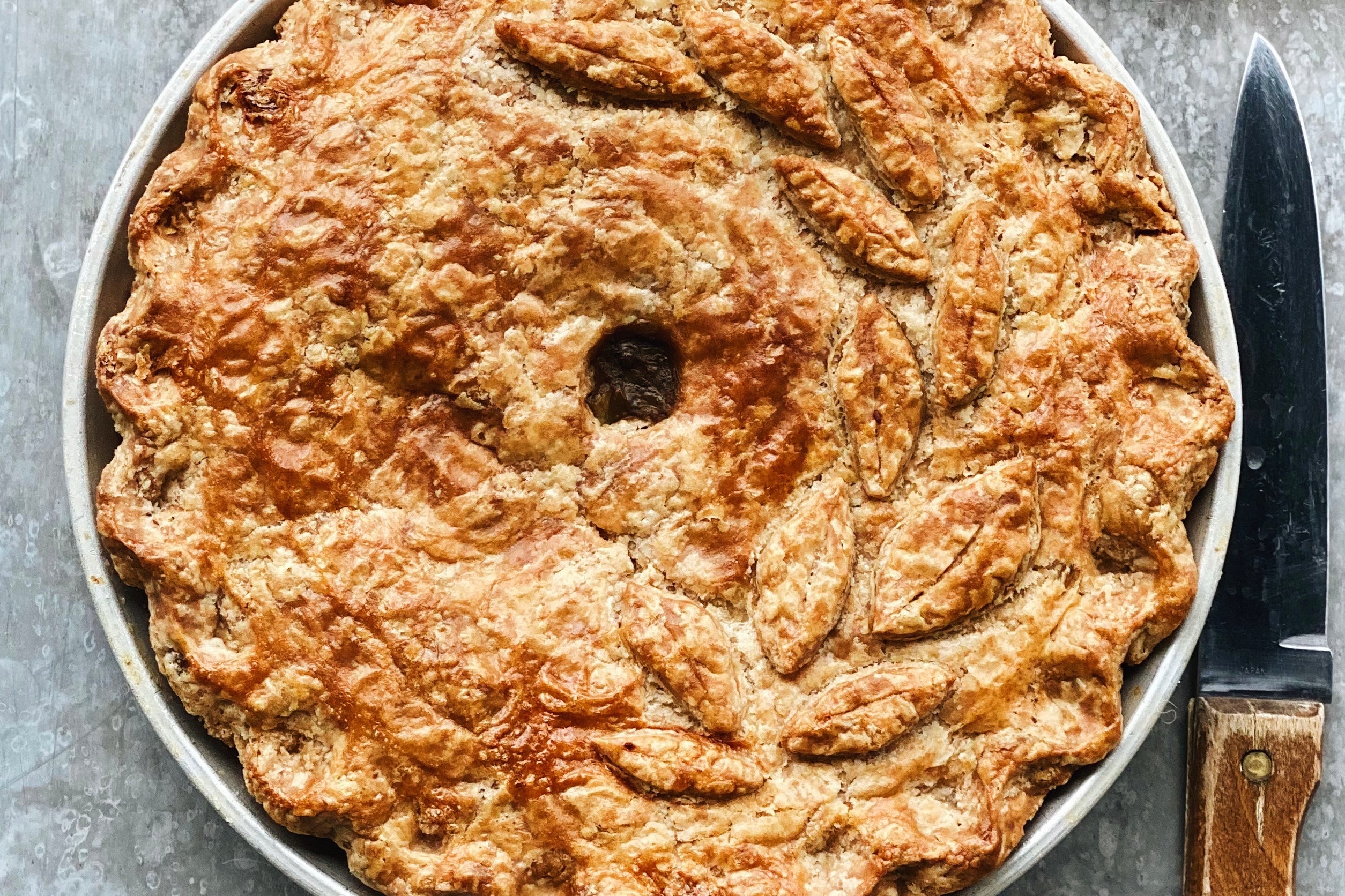 French Lentil Pot Pie
– Flourist