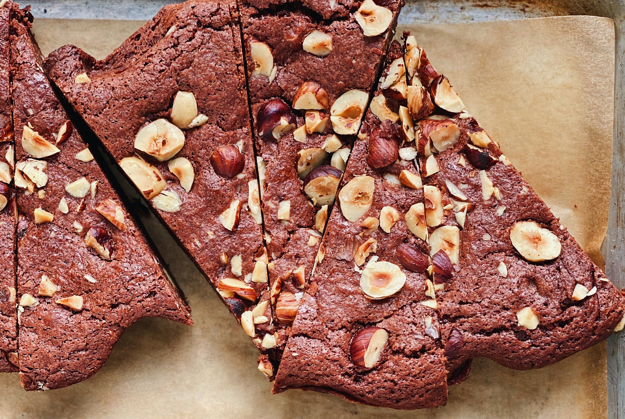 Fudgy Chocolate Einkorn Brownies
