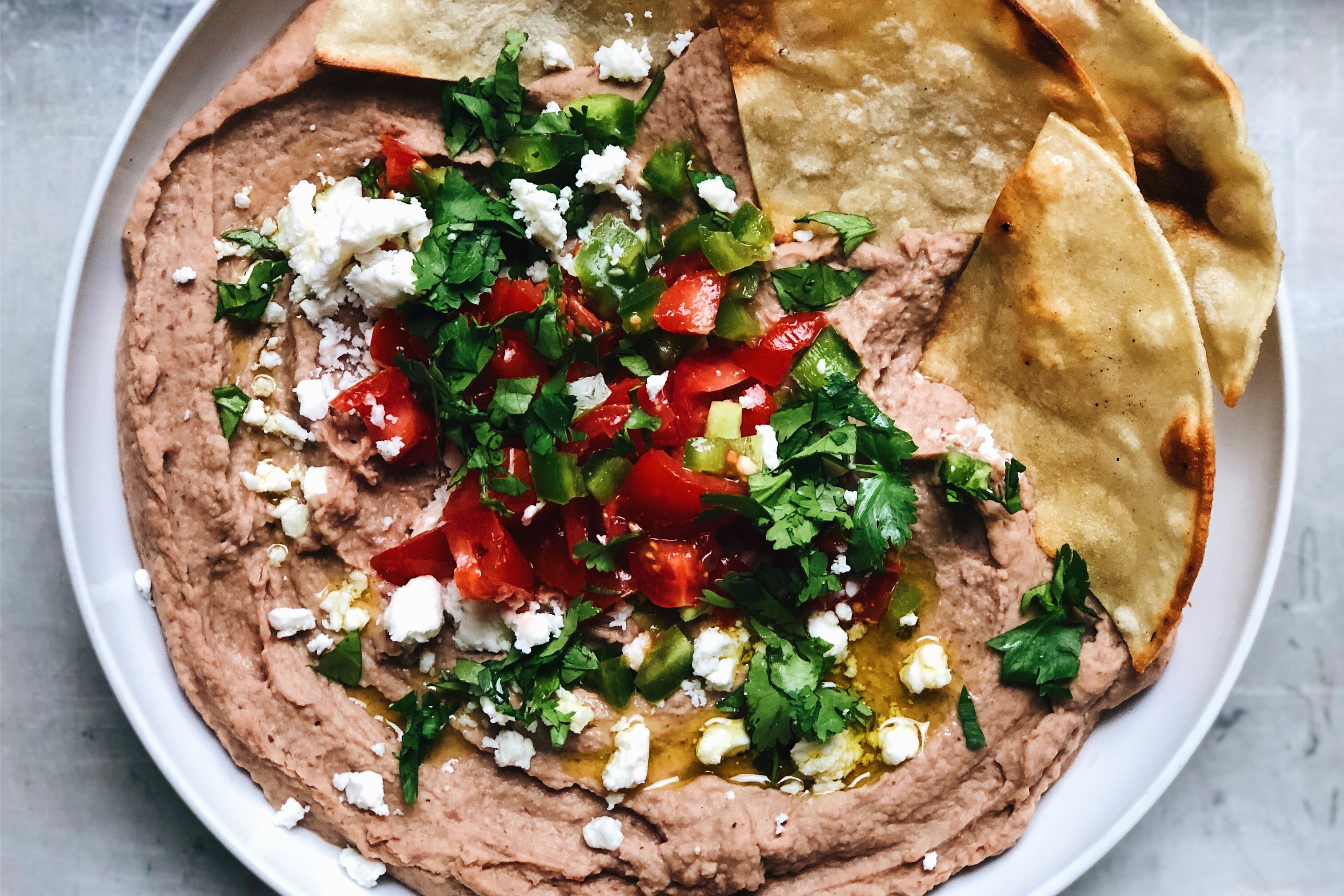 Black Bean + Yoghurt Dip
– Flourist