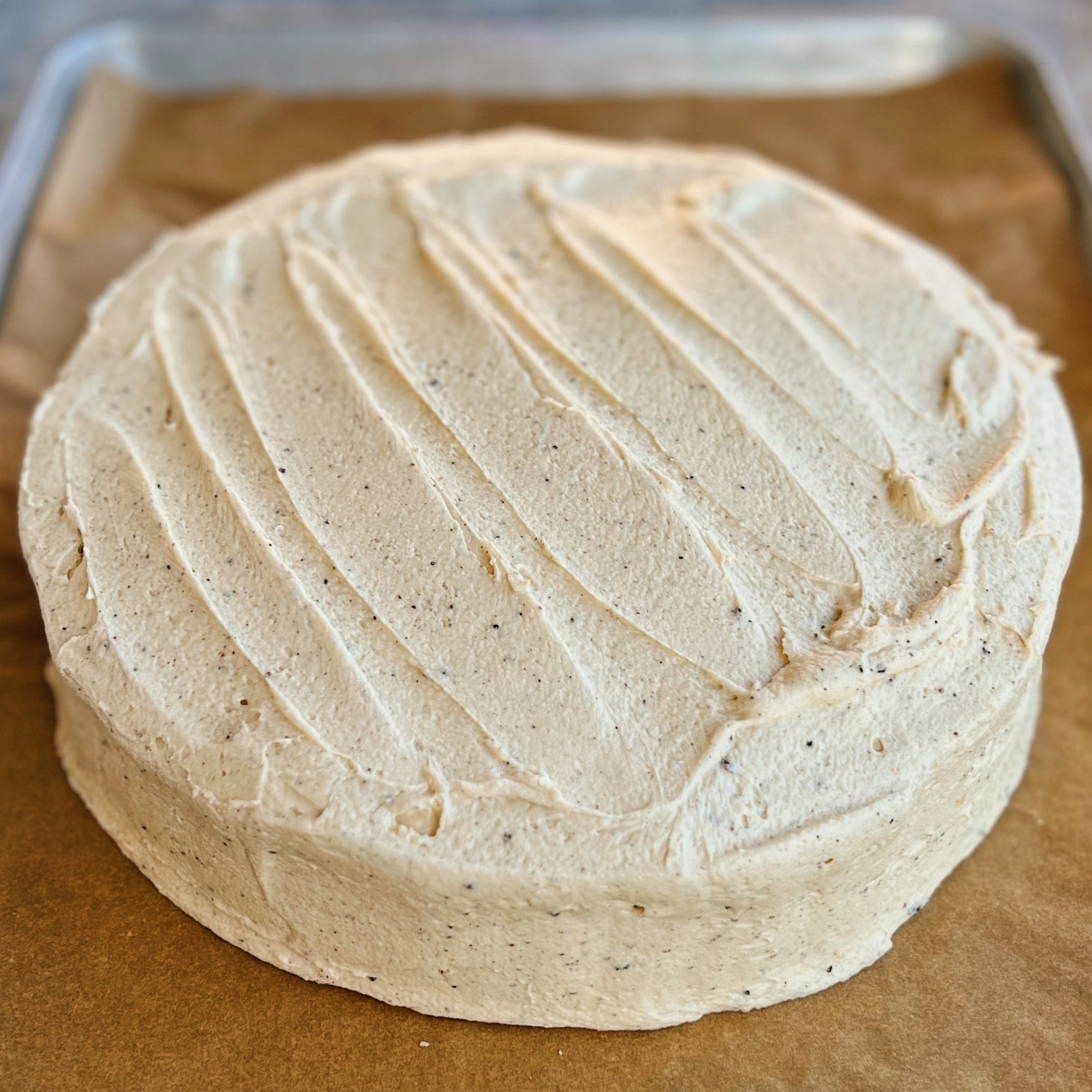 Pumpkin Cake with Brown Butter Frosting