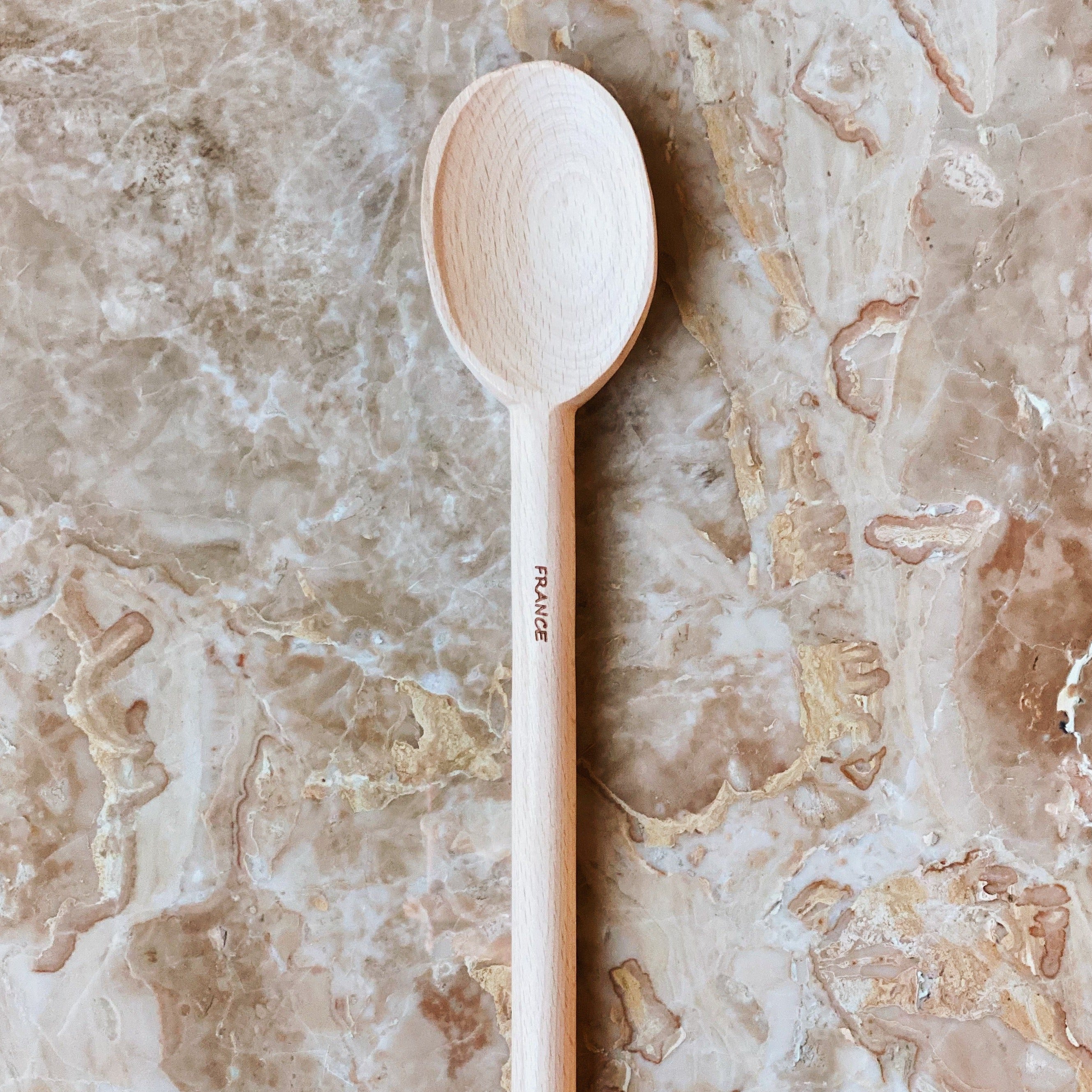 French Beechwood Spoon  Wooden Cooking Utensils