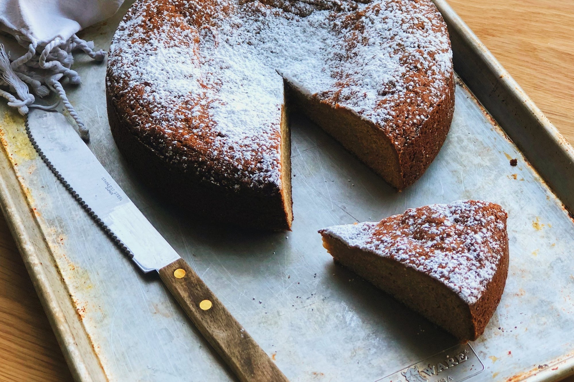 Almond Pistachio Tea Cake