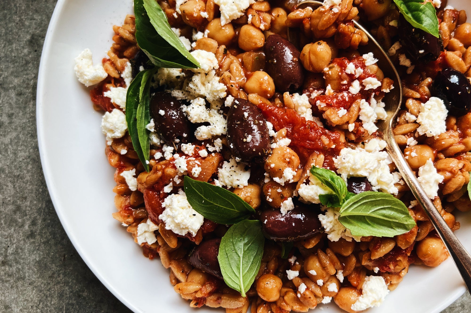 One Pot Baked Orzo