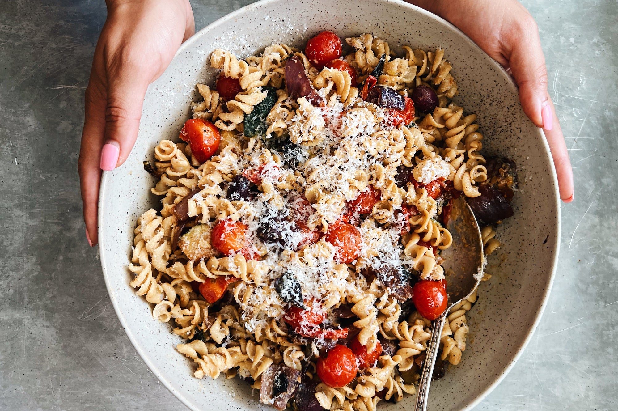 Grilled Summer Vegetable Pasta