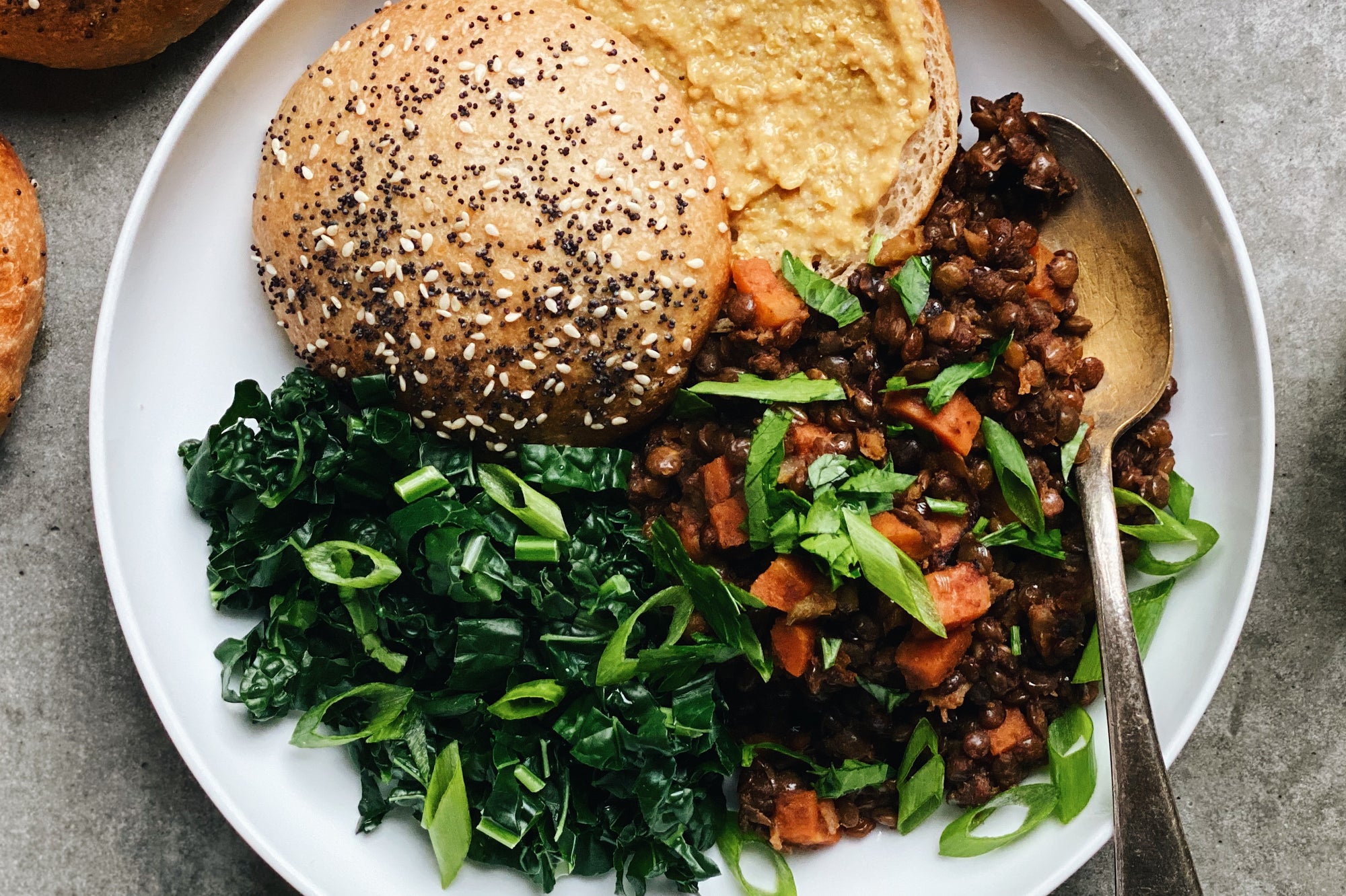 Seasoned French Lentils