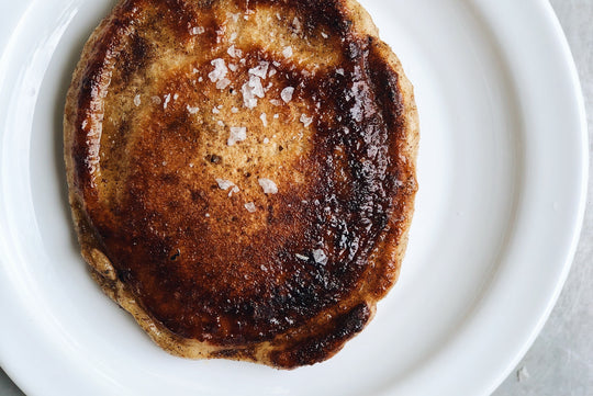 Honey + Cinnamon Sourdough Pancakes
