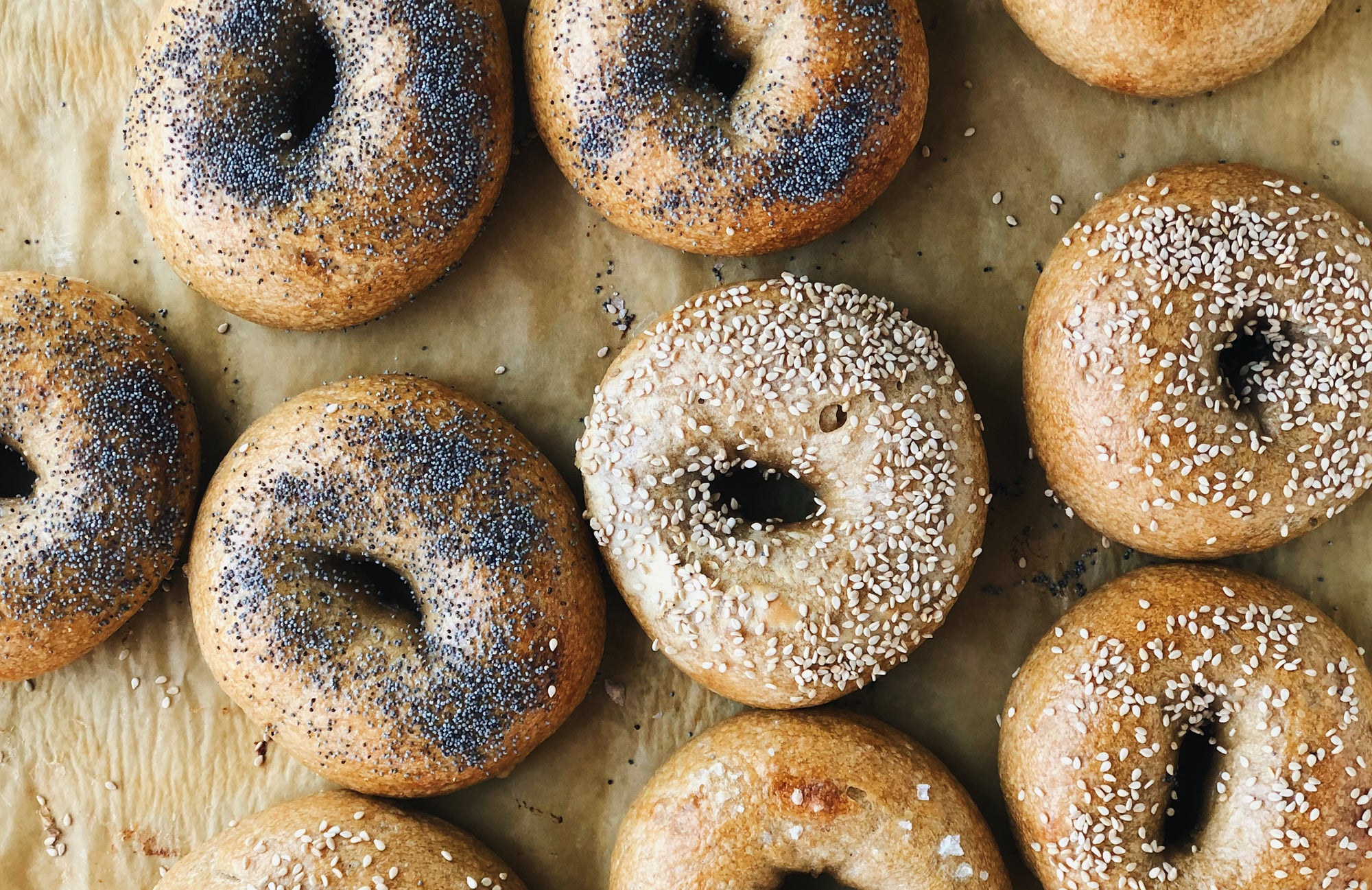 Sourdough Bagels