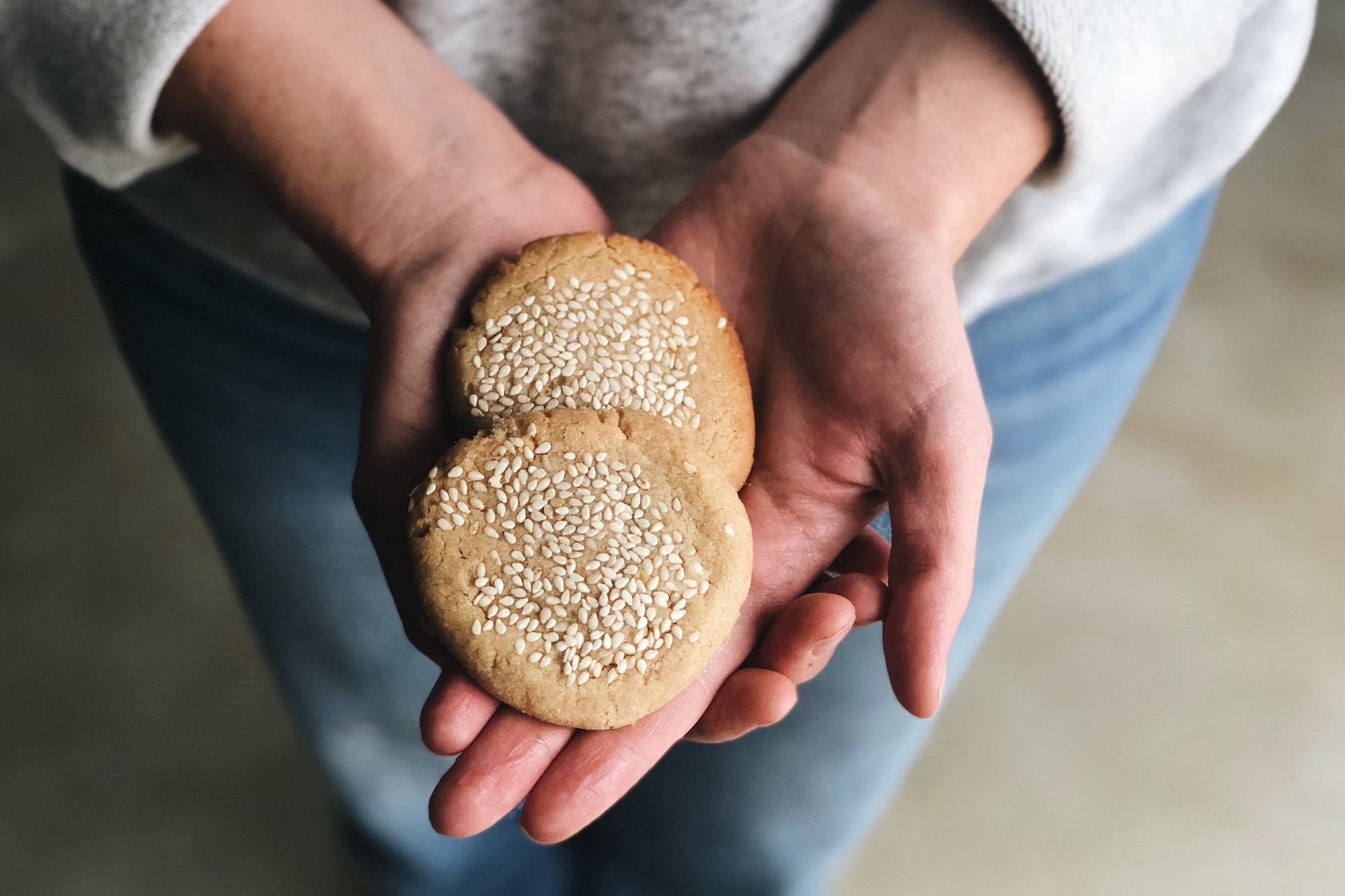 Sesame Tahini Cookies