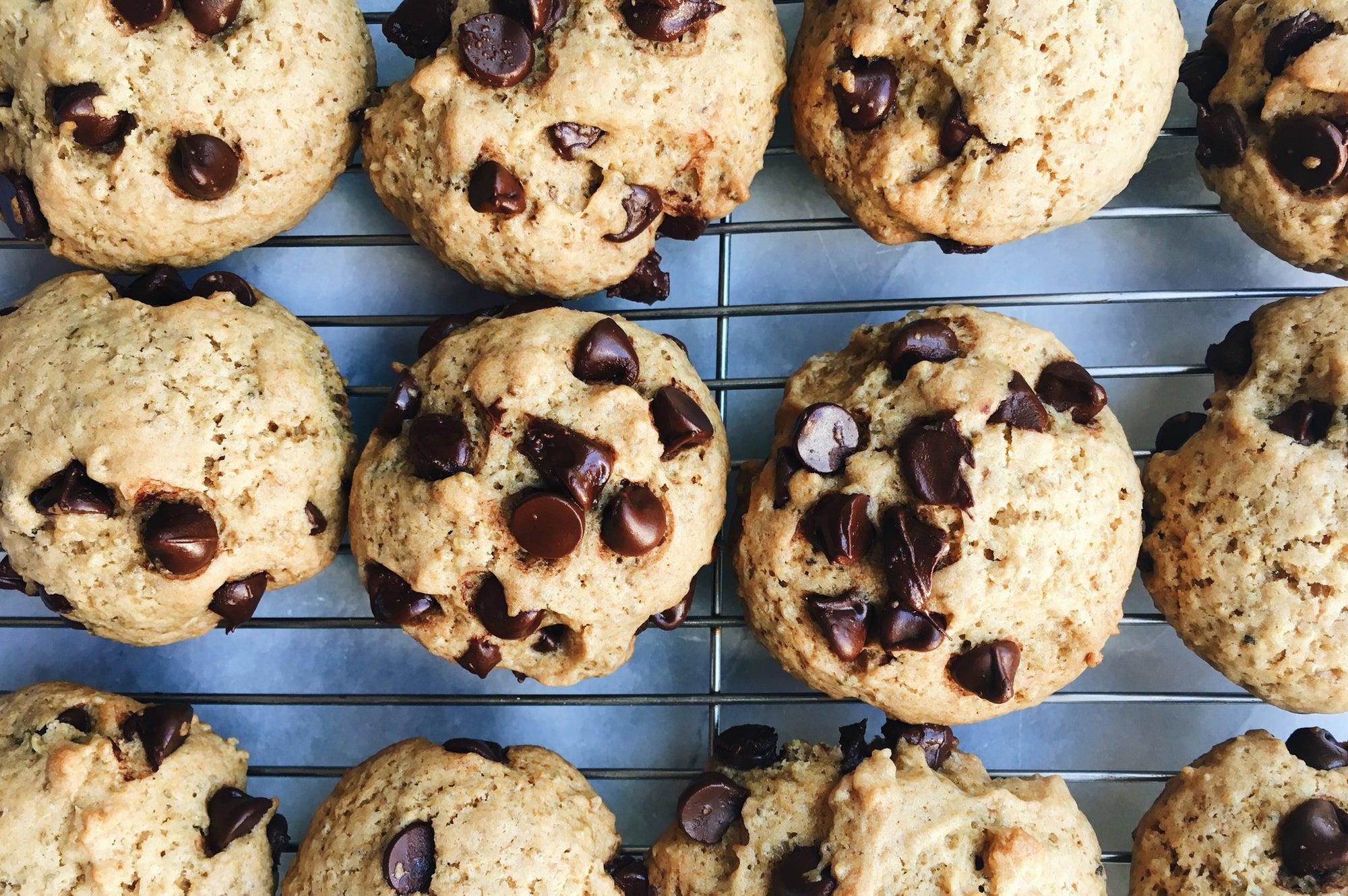 Golden Quinoa Chocolate Chip Cookies