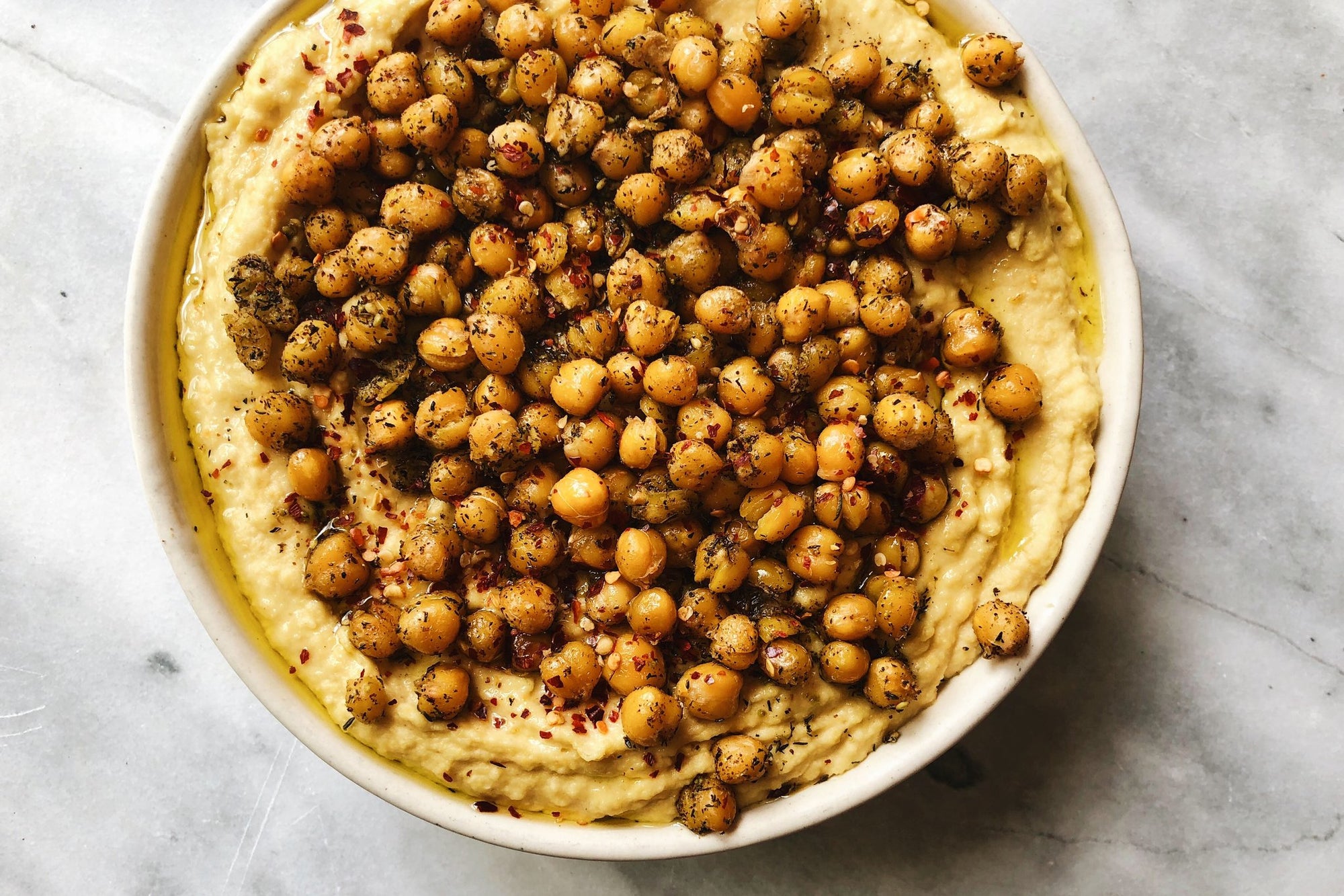 Za'atar Spiced Chickpeas