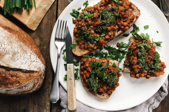 Easy Baked Laird Lentils