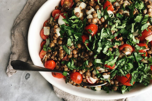 Herbed Mustard Lentils