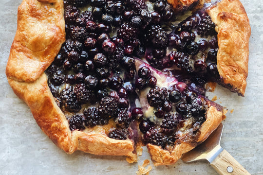 Brie + Berry Galette