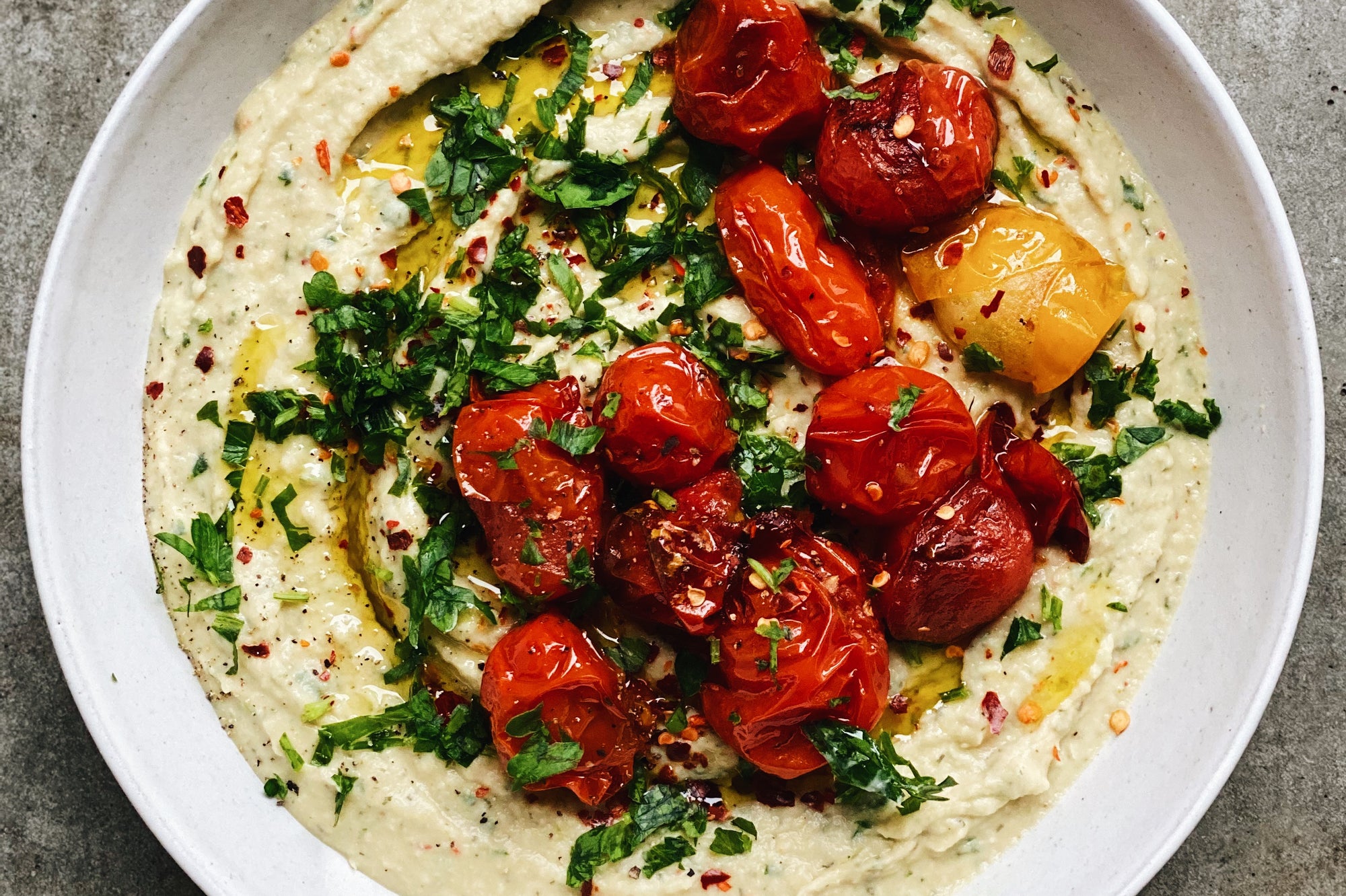 Navy Bean Artichoke Dip