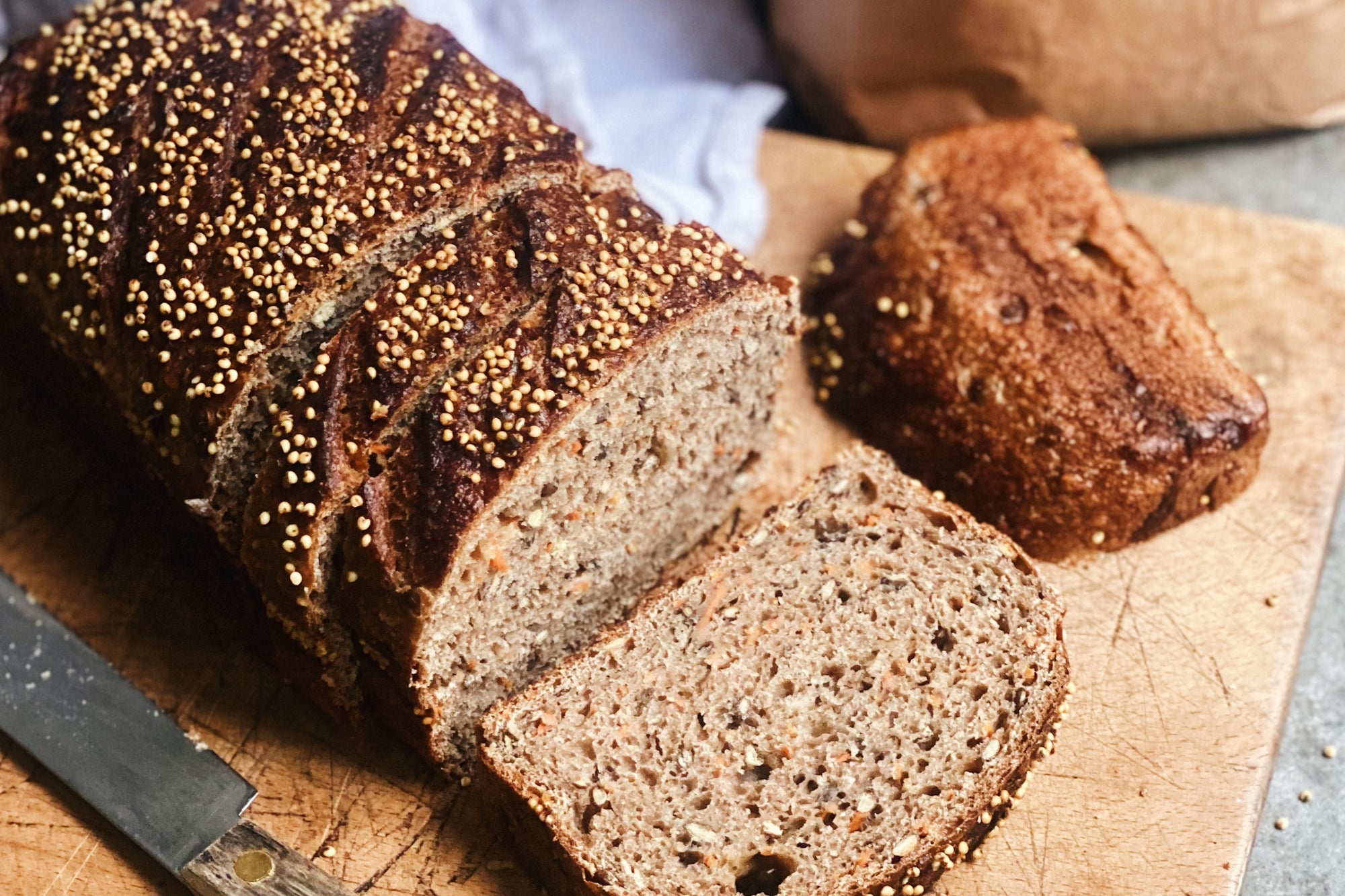 Carrot + Lentil Spelt Sourdough