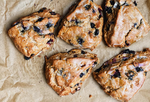Maple Blueberry Scones