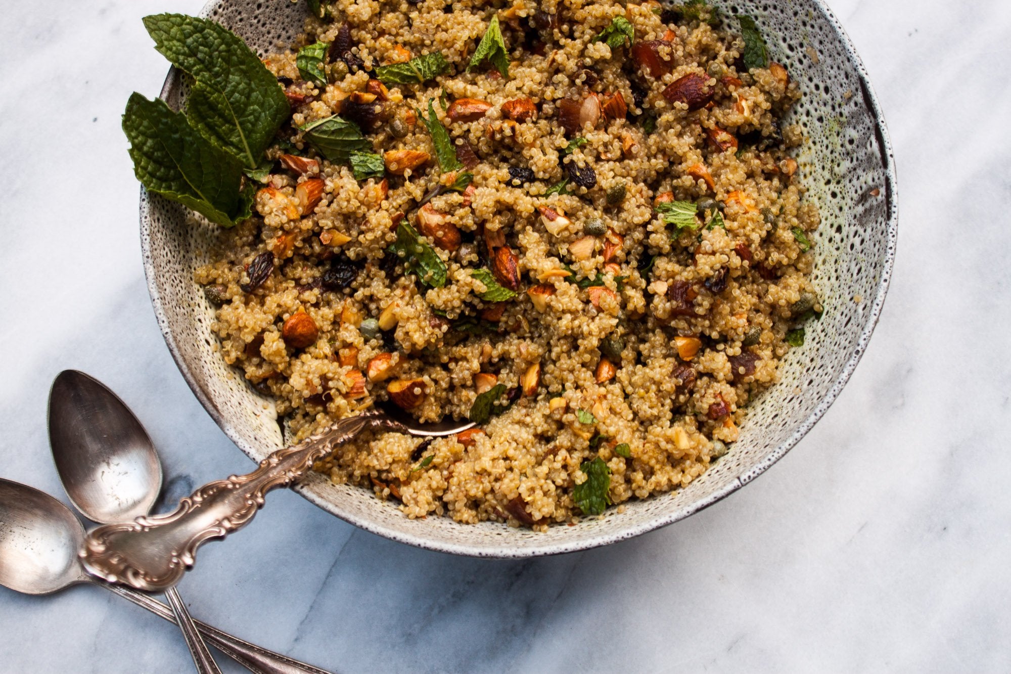 Moroccan Golden Quinoa Salad