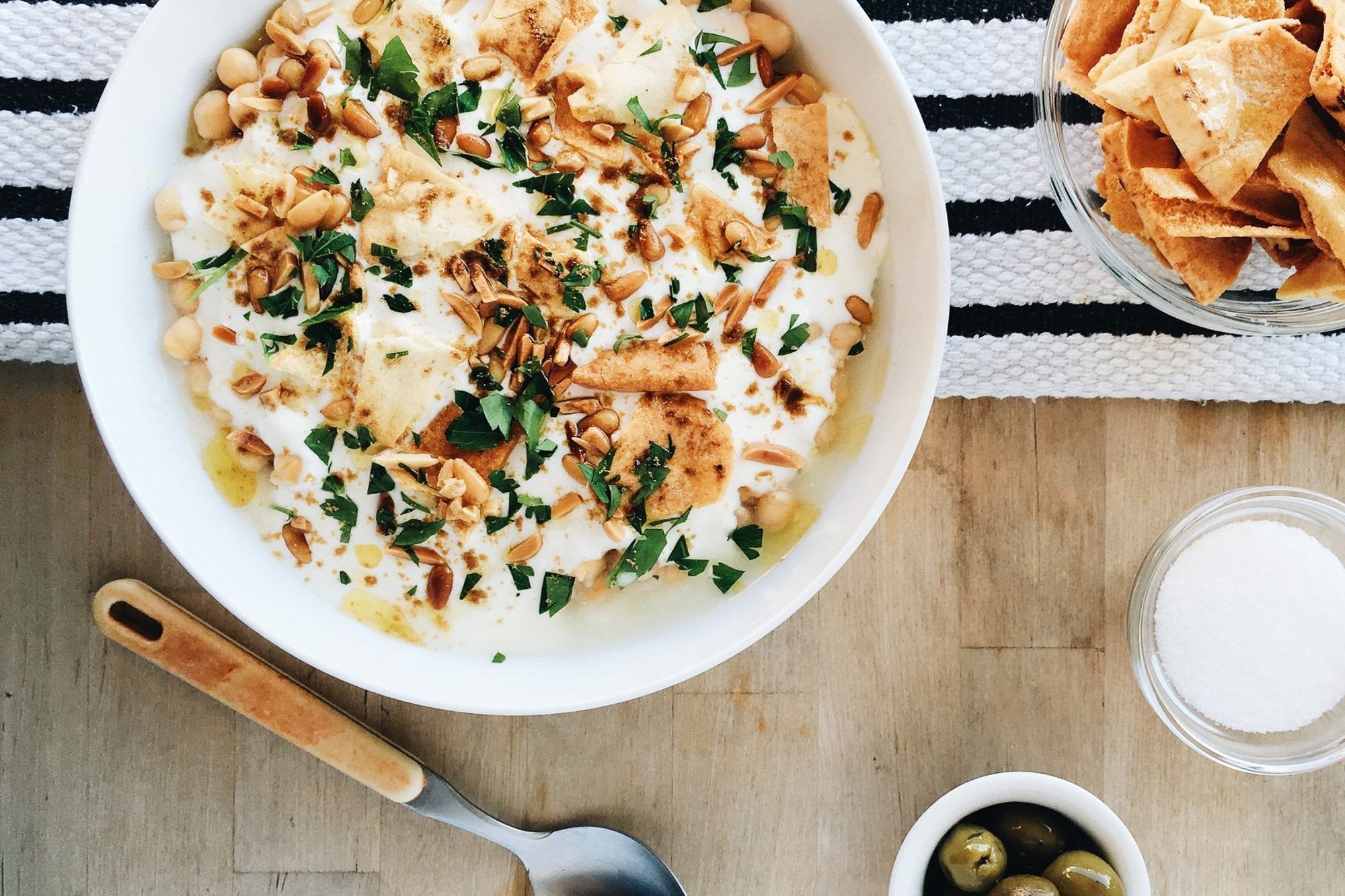 Dallah's Chickpea Fatteh