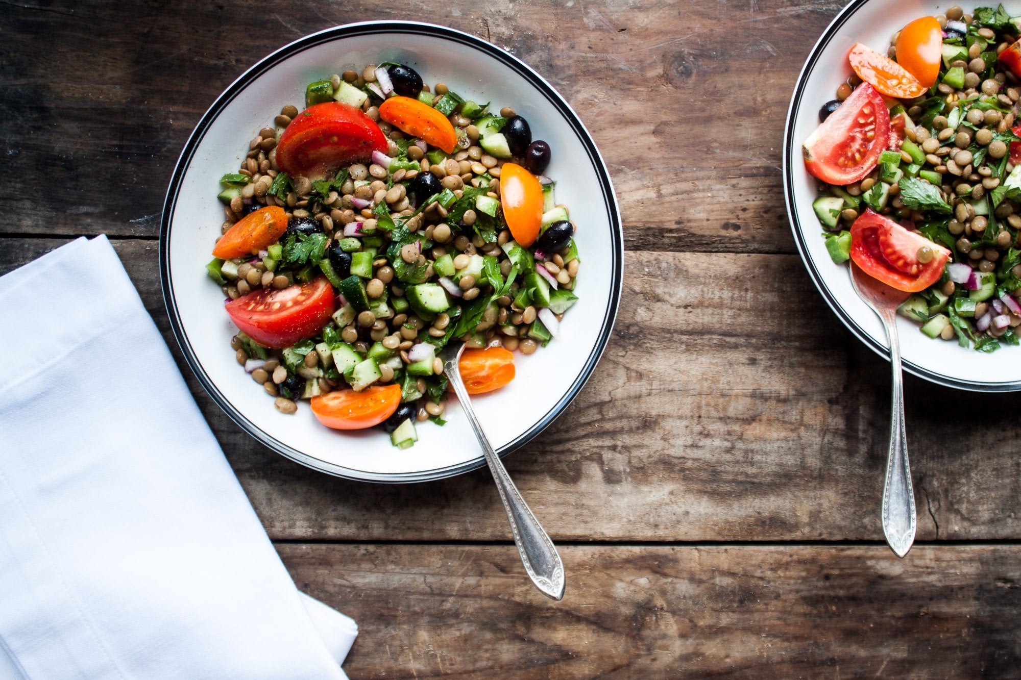 Farmer Bob's Greek Lentil Salad