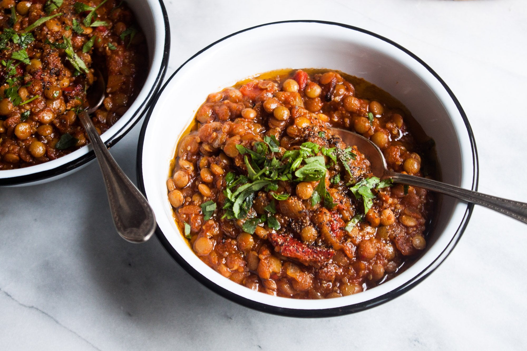 Spiced Laird Lentil + Golden Quinoa Stew