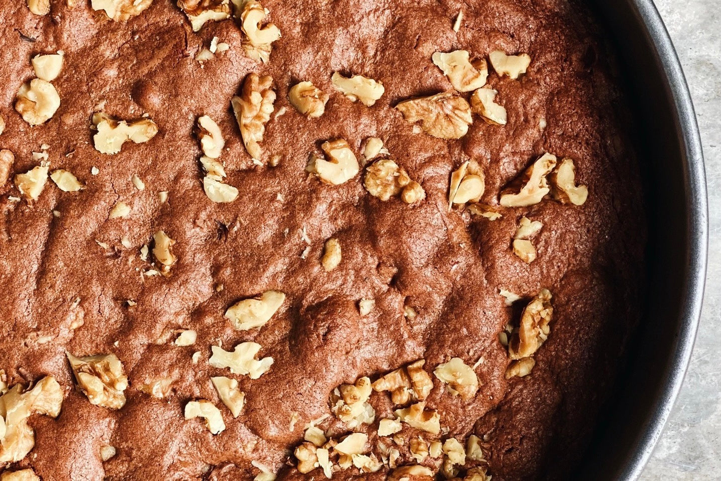 One Bowl Rye Brownies