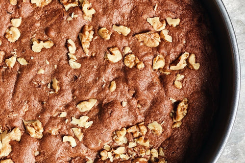 One Bowl Rye Brownies