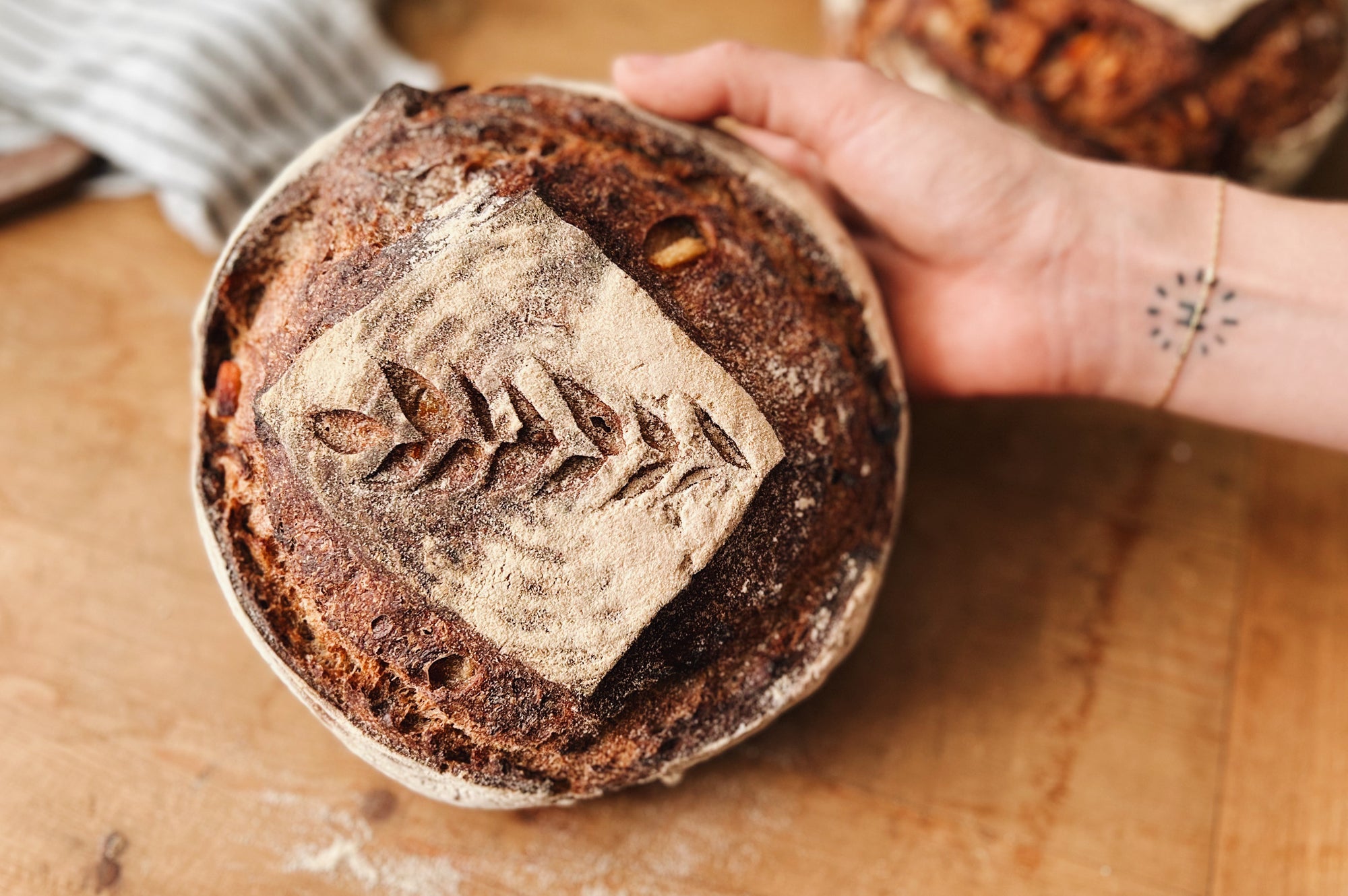 Candied Peel + Cinnamon Sourdough