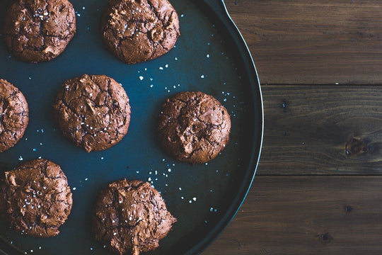 Lisa's Salted Chocolate Rye Cookies