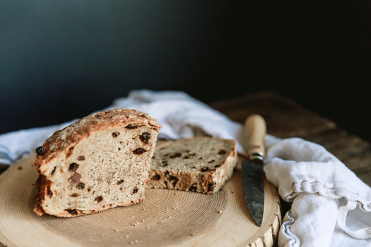 Seeded Spelt + Currant Bread