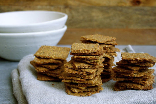 The Essential Cracker: Sprouted Golden Quinoa