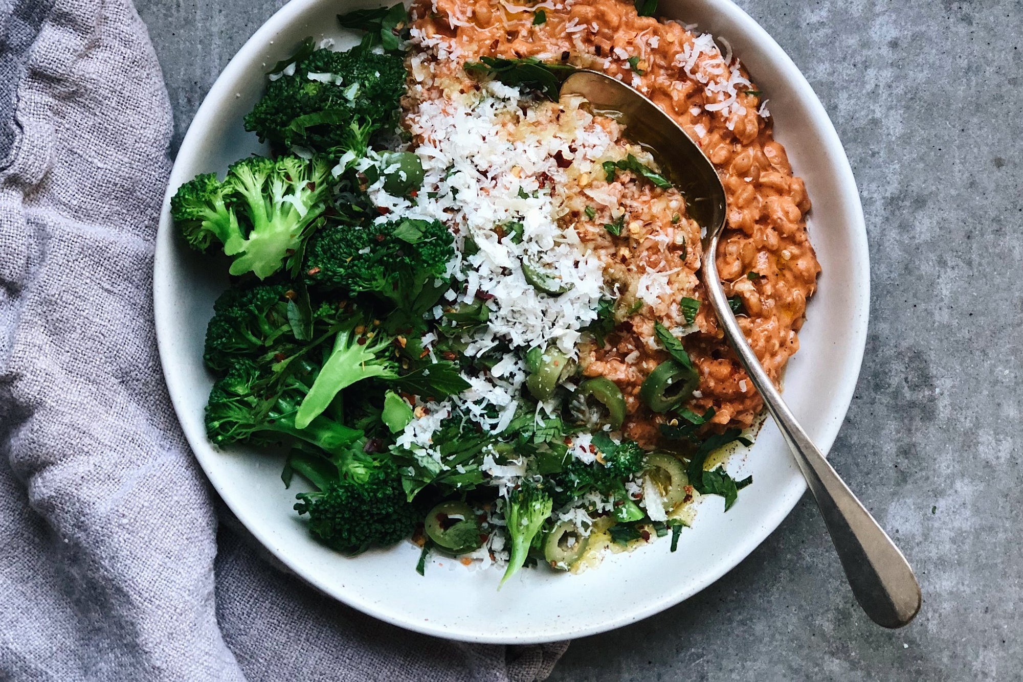 Farro in Rosé Sauce