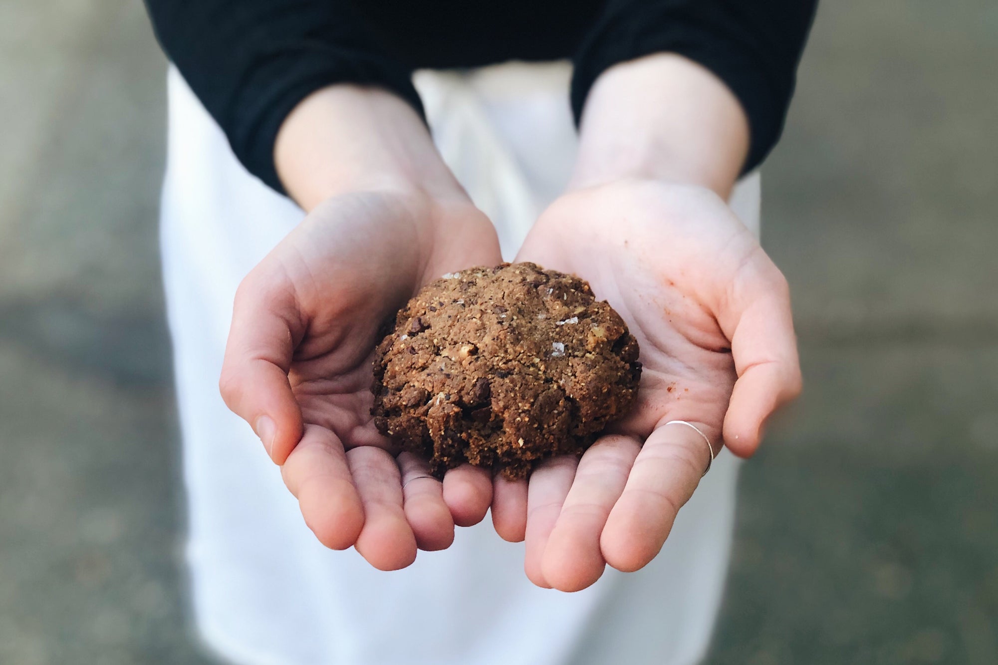 Vegan Hazelnut Chocolate Cookie