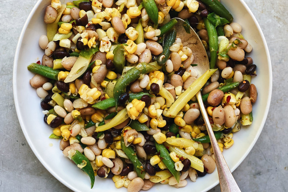 mixed-bean-salad-flourist