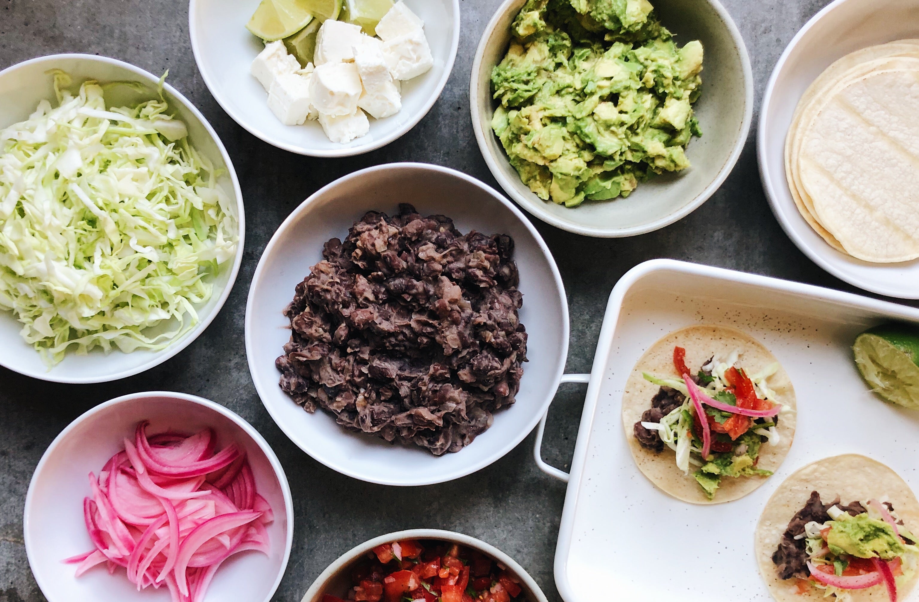 Black Bean Tacos – Flourist