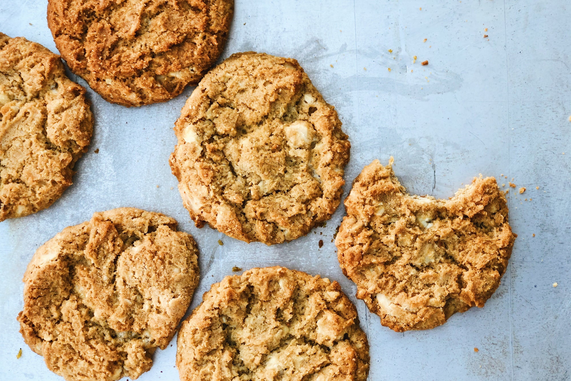 Miso White Chocolate Chunk Cookies