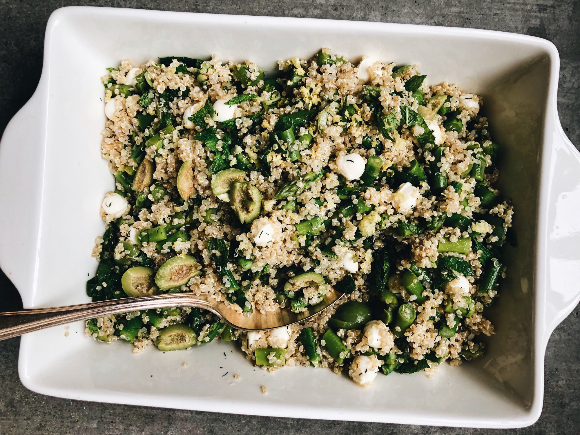 Asparagus + Pea Pilaf