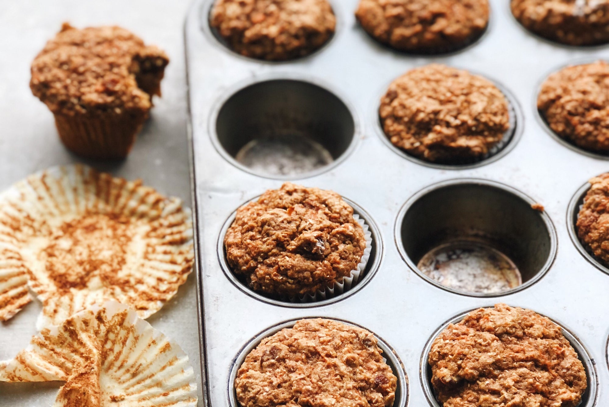 Carrot Bran Muffins