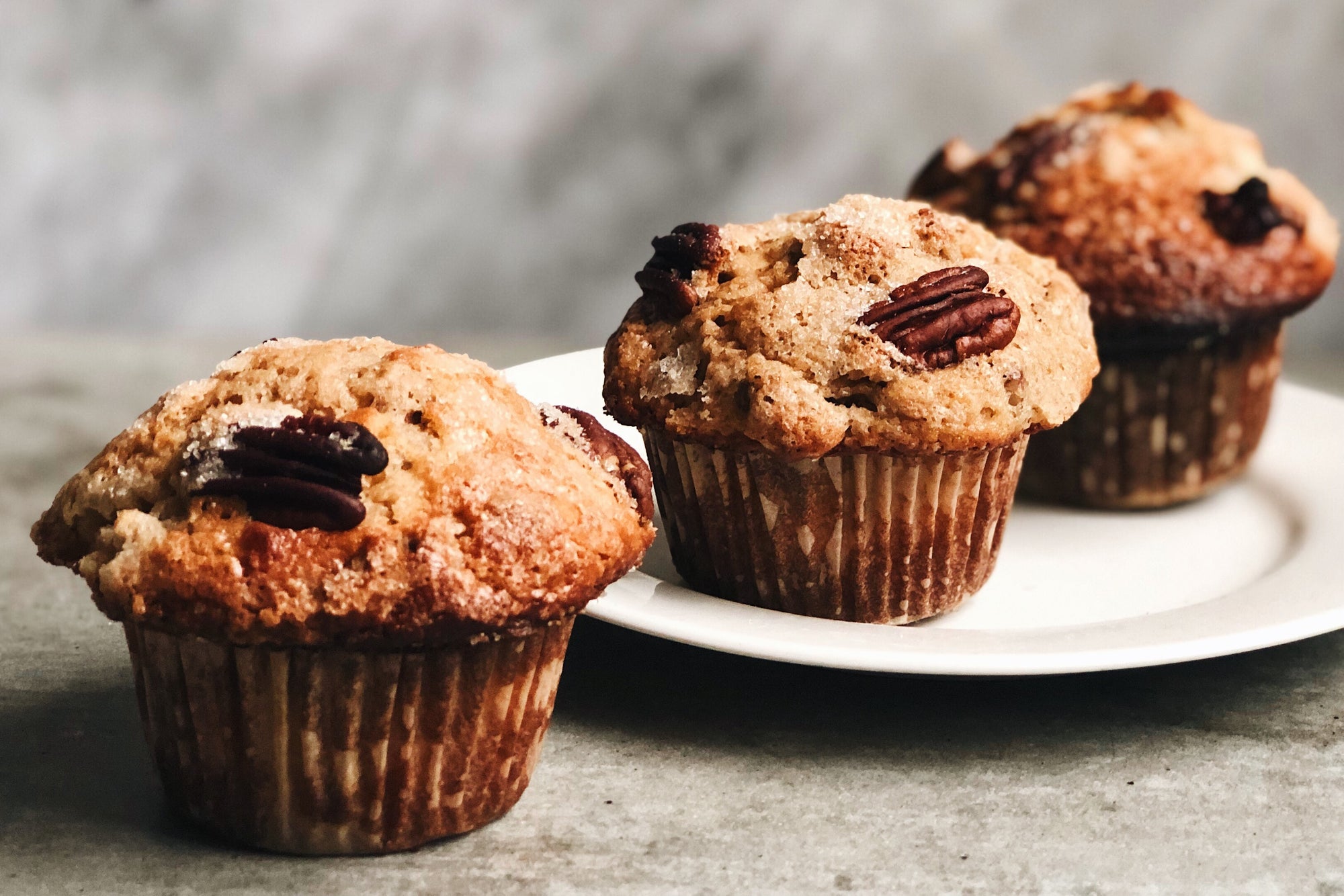 Banana Apple Cinnamon Muffins