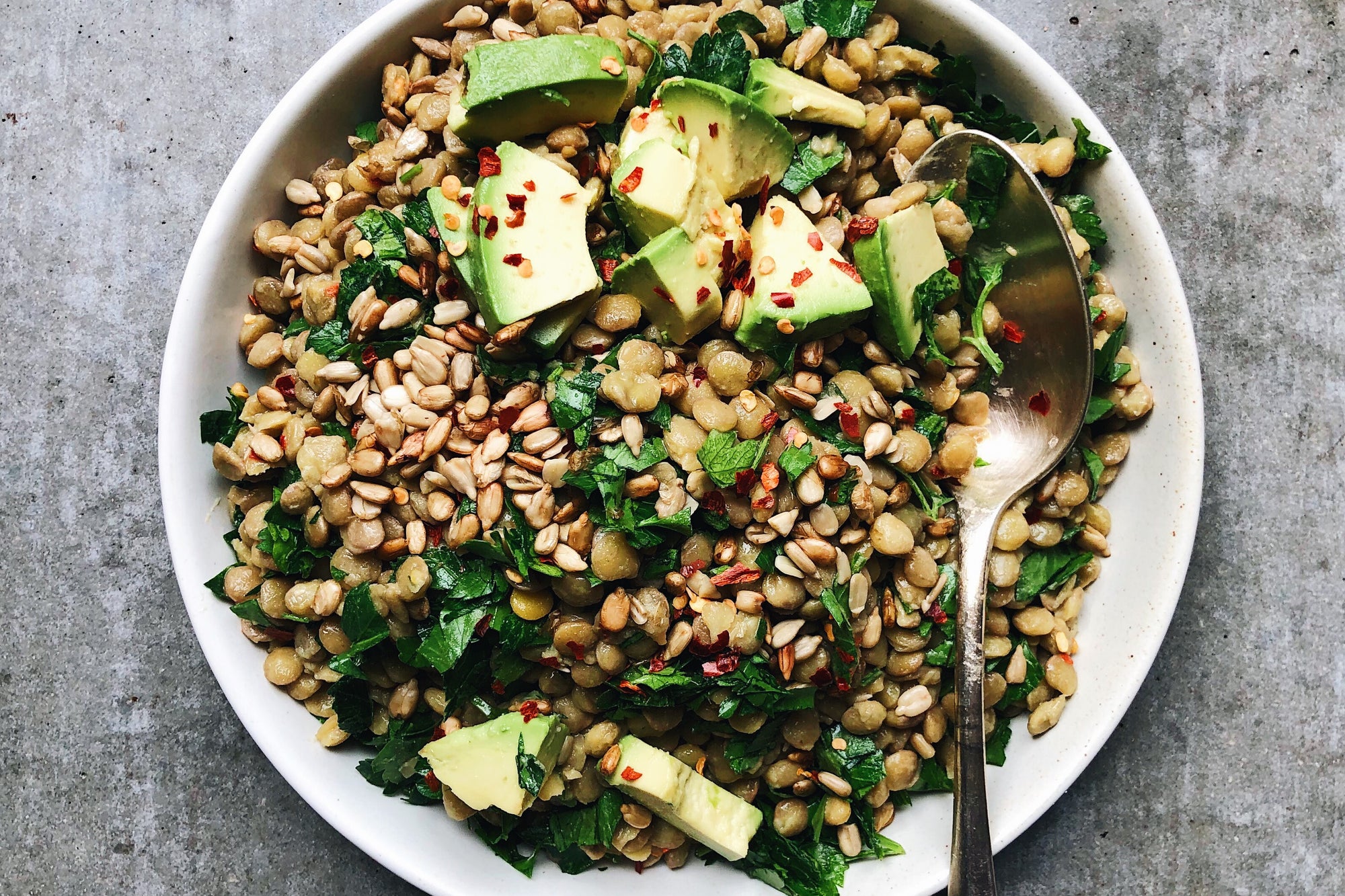 Marinated Laird Lentils