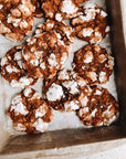 Oatmeal Rye Crinkle Cookie