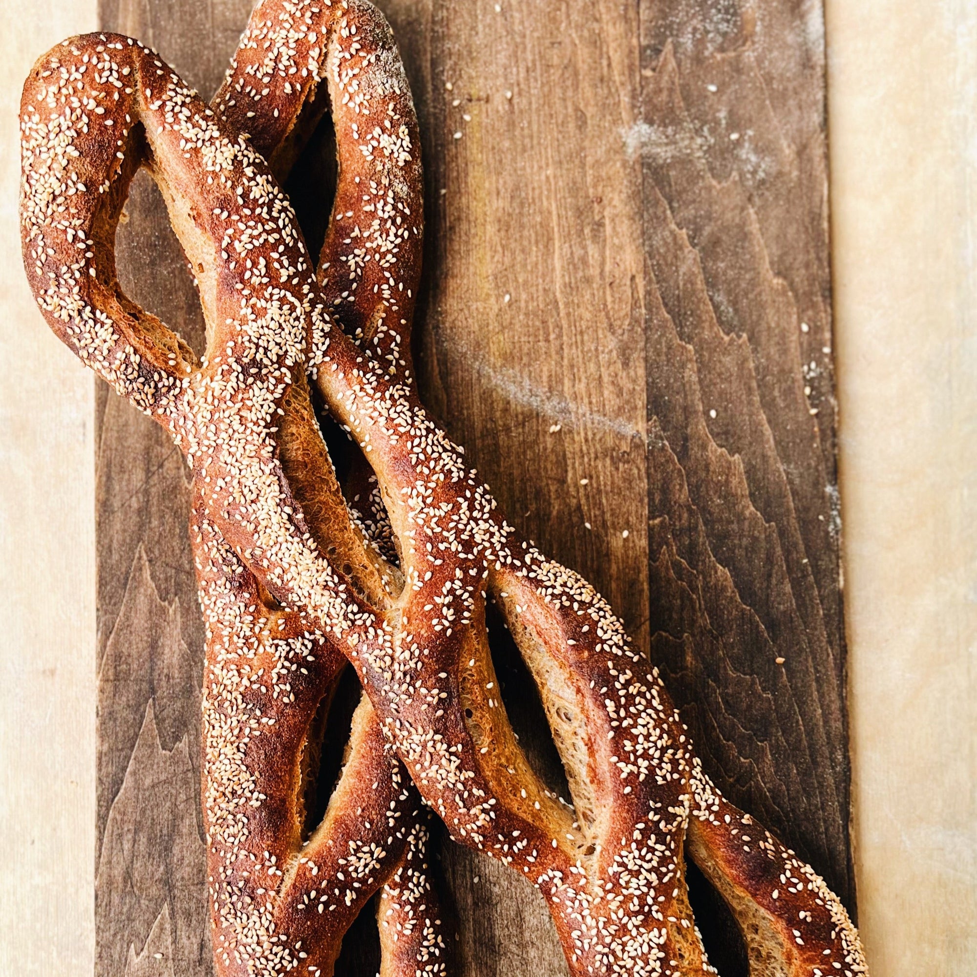 Sesame Fougasse