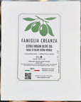 Famiglia Creanza Organic Olive Oil