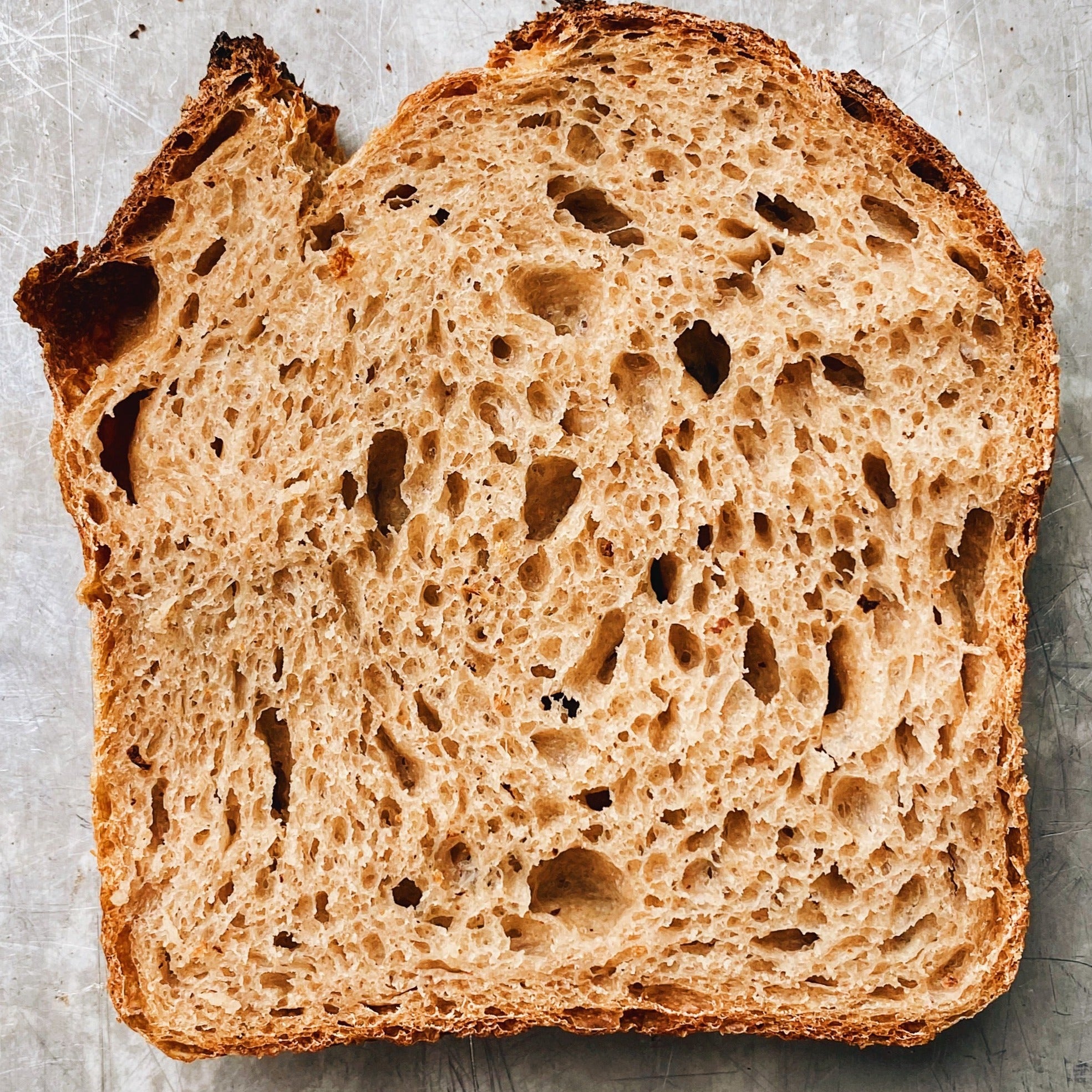 Sourdough Pan Loaf