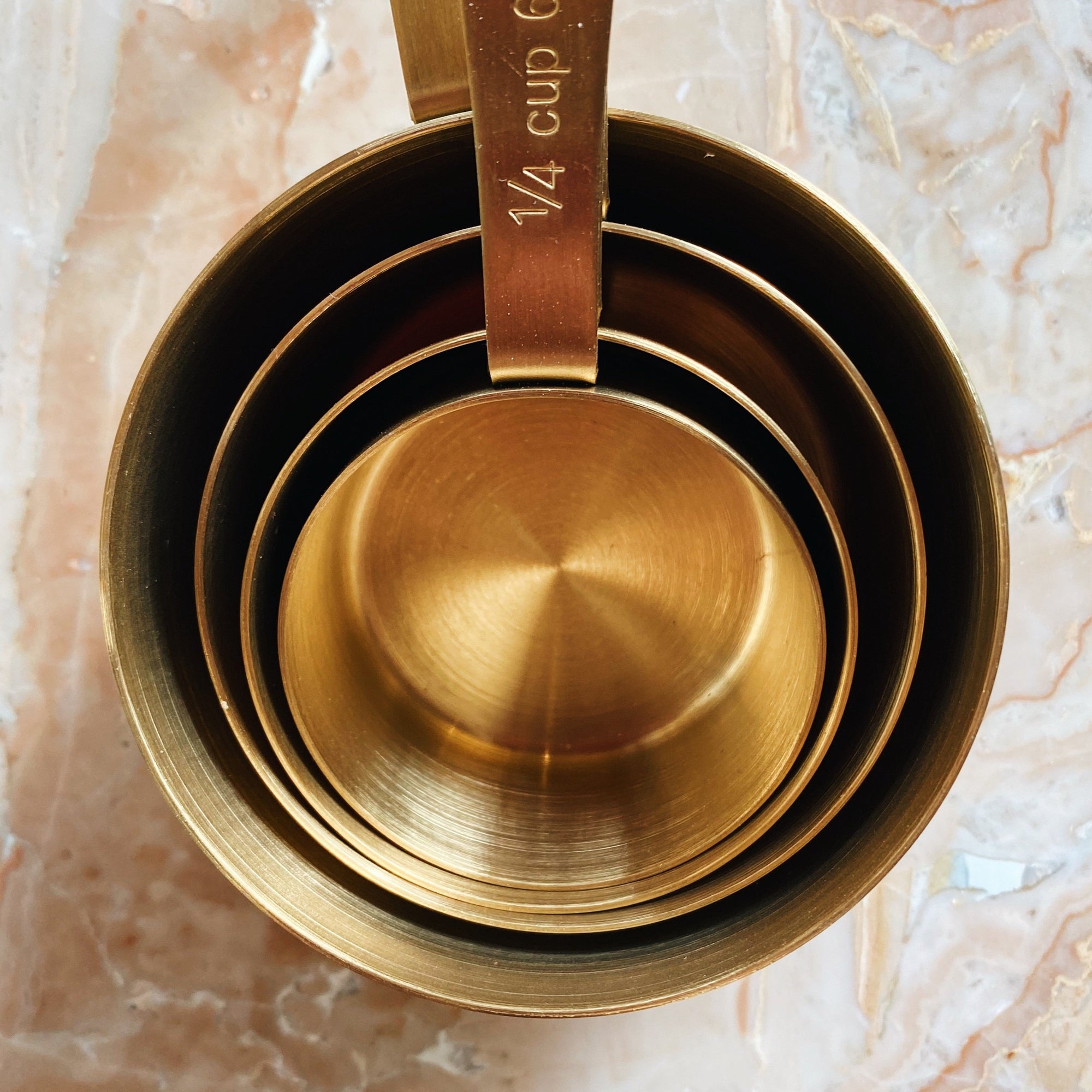 Brass Measuring Cups