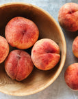 4 Pack BC Grown Organic Yellow Peaches