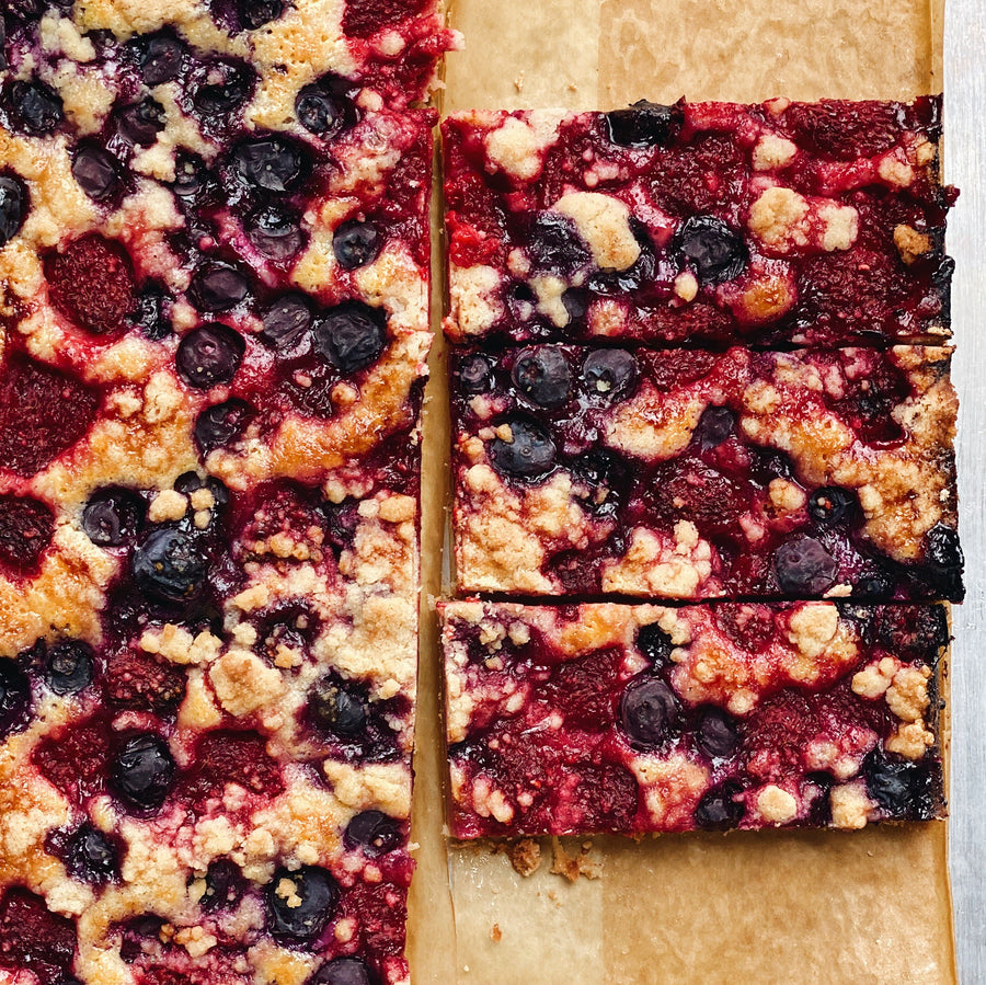 Summer Berry Pie Bar